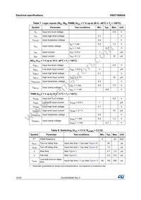 VNH7100BASTR Datasheet Page 10