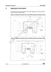 VNH7100BASTR Datasheet Page 22