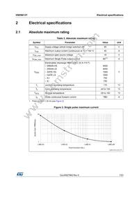 VNH9013YTR Datasheet Page 7