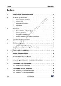 VNHD7008AY Datasheet Page 2