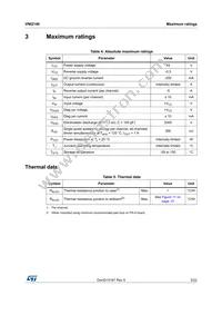 VNI2140JTR Datasheet Page 5