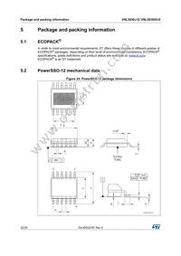 VNL5030JTR-E Datasheet Page 22