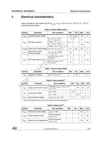 VNL5050S5-E Datasheet Page 9