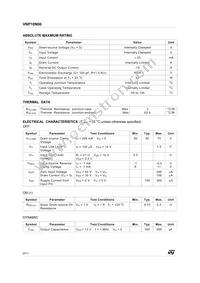 VNP10N06FI Datasheet Page 2