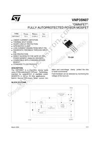 VNP35N07 Datasheet Cover