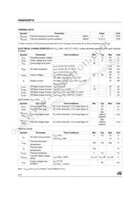 VNQ05XSP16-E Datasheet Page 4