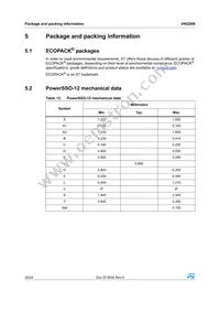 VNQ500N-E Datasheet Page 20