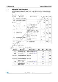 VNQ5E050MK-E Datasheet Page 9