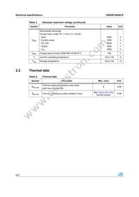 VNQ5E160AK-E Datasheet Page 8