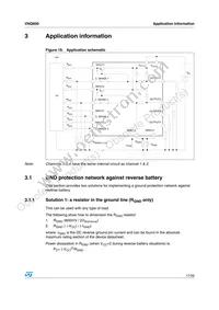 VNQ600-E Datasheet Page 17