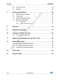 VNQ7004SYTR Datasheet Page 4