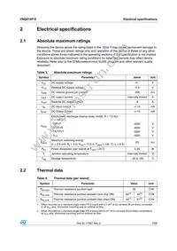 VNQ810P-E Datasheet Page 7