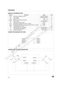 VNS3NV04D13TR Datasheet Page 2