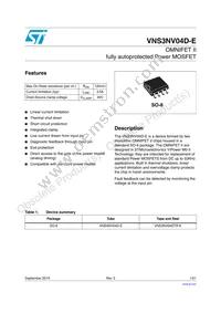 VNS3NV04DTR-E Datasheet Cover