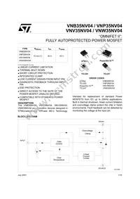 VNV35NV0413TR Datasheet Cover