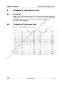 VNV49N0413TR Datasheet Page 17