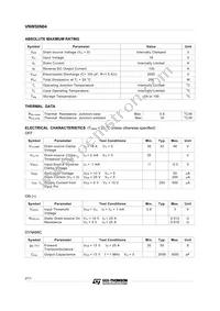 VNW50N04 Datasheet Page 2