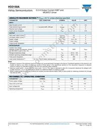 VO3150A Datasheet Page 2