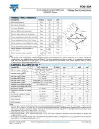 VO3150A Datasheet Page 3