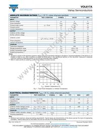 VOL617A-4T Datasheet Page 2