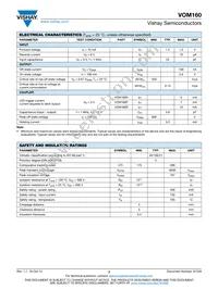 VOM160R-X001T Datasheet Page 3