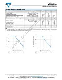 VOMA617A-X001T Datasheet Page 4