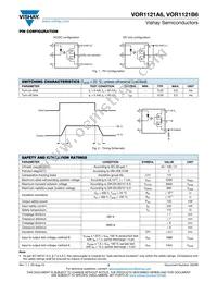 VOR1121B6 Datasheet Page 3