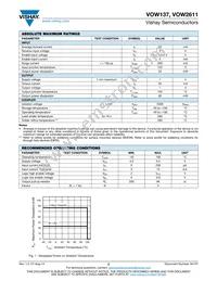 VOW2611-X017T Datasheet Page 2