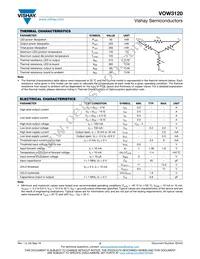 VOW3120-X017T Datasheet Page 3