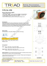 VPL26-190 Cover