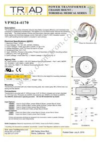VPM24-4170 Datasheet Cover