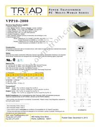 VPP10-2000-B Cover