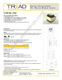VPP20-250 Cover