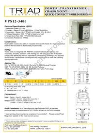 VPS12-3400-B Cover