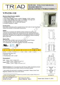 VPS230-110-B Cover