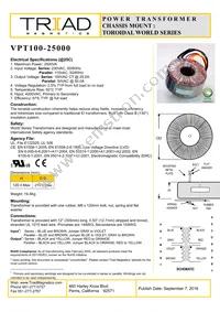 VPT100-25000 Cover