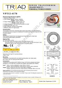 VPT12-4170 Cover