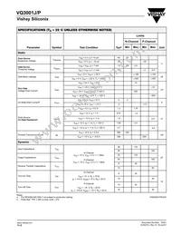 VQ3001P-E3 Datasheet Page 2