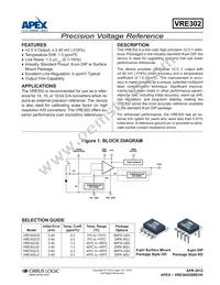 VRE302CS Datasheet Cover