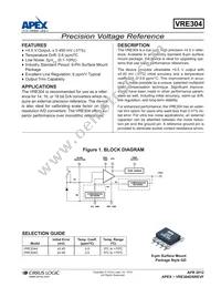 VRE304AS Datasheet Cover