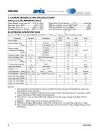 VRE4141K Datasheet Page 2