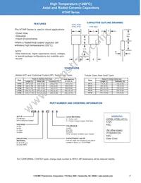 VRR50V103KGS Datasheet Page 7