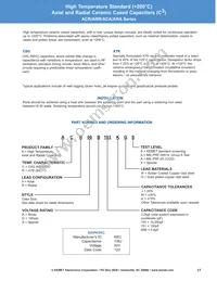 VRR50V103KGS Datasheet Page 17