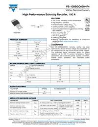 VS-100BGQ030HF4 Datasheet Cover
