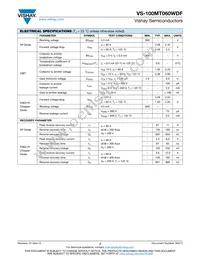 VS-100MT060WDF Datasheet Page 2