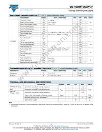 VS-100MT060WDF Datasheet Page 3