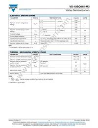 VS-10BQ015-M3/5BT Datasheet Page 2