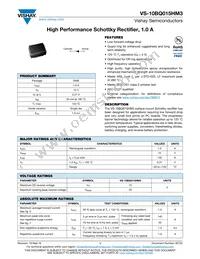 VS-10BQ015HM3/5BT Datasheet Cover