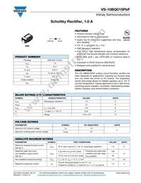 VS-10BQ015PBF Datasheet Cover