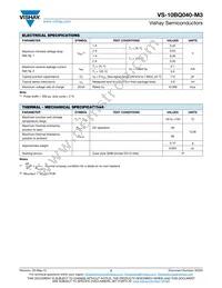 VS-10BQ040-M3/5BT Datasheet Page 2